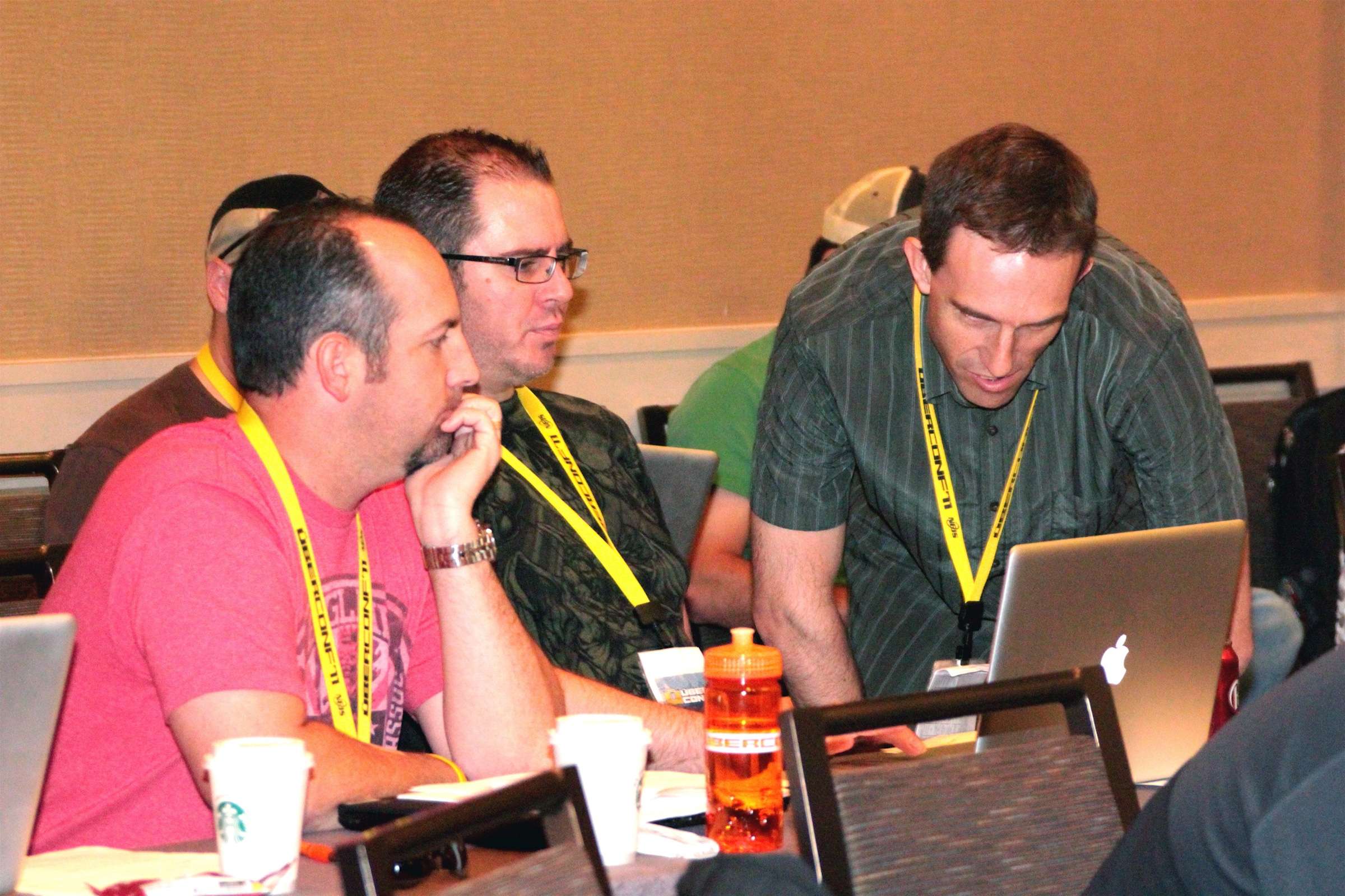 Hands-on training at an NFJS event